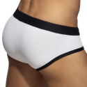 Addicted Slip de Bain Classic Piqué Blanc