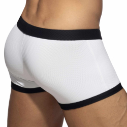 Boxer de Bain Classic Piqué Blanc Addicted