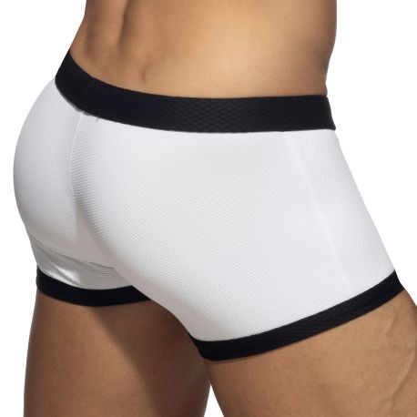 Addicted Boxer de Bain Classic Piqué Blanc