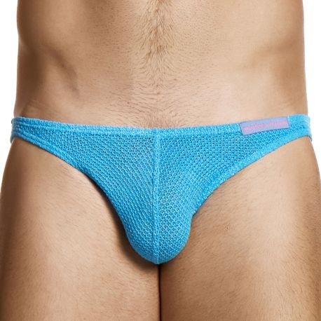 Modus Vivendi Micro Knit Low Cut Briefs - Turquoise