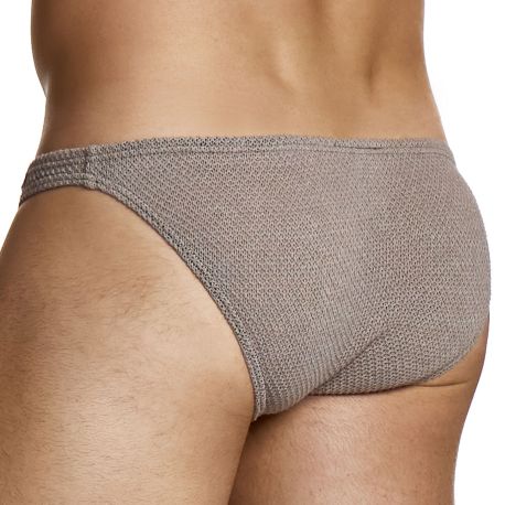 Modus Vivendi Micro Knit Low Cut Briefs - Brown