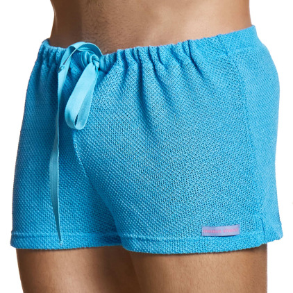 Short Micro Knit Turquoise Modus Vivendi