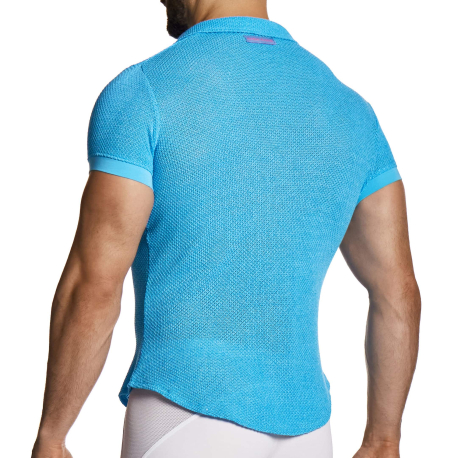 Modus Vivendi Micro Knit Shirt - Turquoise