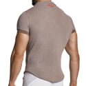 Modus Vivendi Chemisette Micro Knit Marron