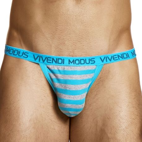Modus Vivendi Slip Tanga Eighties Turquoise
