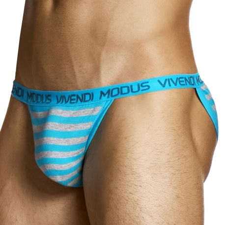 Modus Vivendi Slip Tanga Eighties Turquoise
