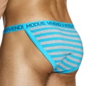 Modus Vivendi Eighties Tanga Briefs - Turquoise