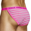 Modus Vivendi Eighties Tanga Briefs - Pink