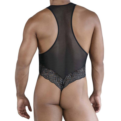 Body Dentelle - Résille Noir CandyMan