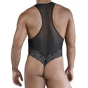 CandyMan Body Dentelle - Résille Noir
