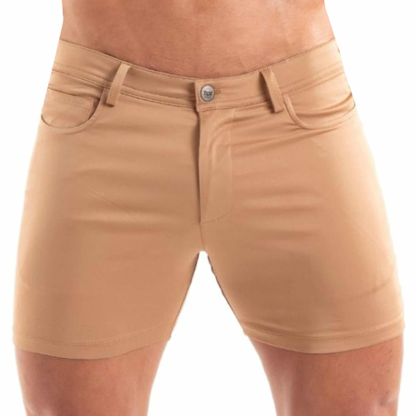 TOF Paris Chino Bermuda Shorts - Brown
