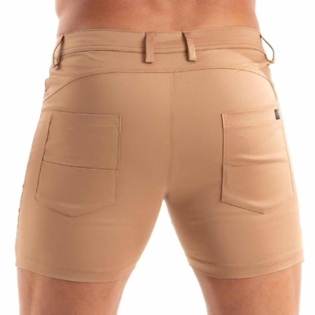 TOF Paris Chino Bermuda Shorts - Brown