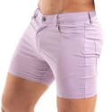 TOF Paris Chino Bermuda Shorts - Purple