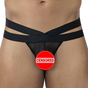 String Crossed R4VAGE Noir CUT4MEN