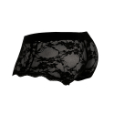 CUT4MEN R4VAGE Lacey Trunks - Black
