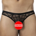 CUT4MEN String Sheer R4VAGE Noir