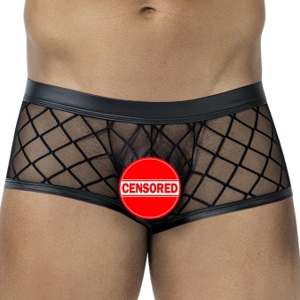 Shorty Sheer R4VAGE Noir CUT4MEN