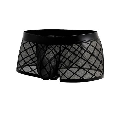 CUT4MEN R4VAGE Sheer Trunks - Black