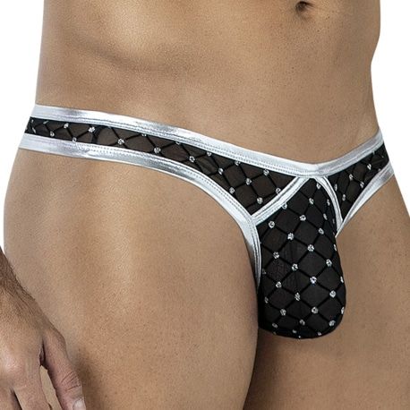 CUT4MEN String Support R4VAGE Noir - Argent