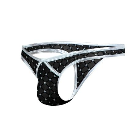 CUT4MEN String Support R4VAGE Noir - Argent