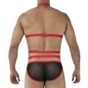 CUT4MEN Harnais Daring R4VAGE Noir - Rouge