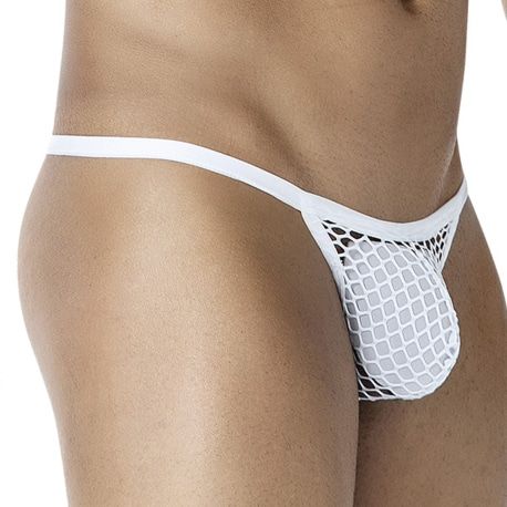 CUT4MEN R4VAGE Panel Thong - White