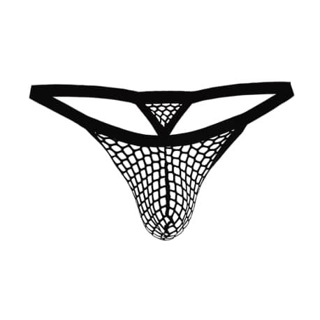 CUT4MEN R4VAGE Panel Thong - Black