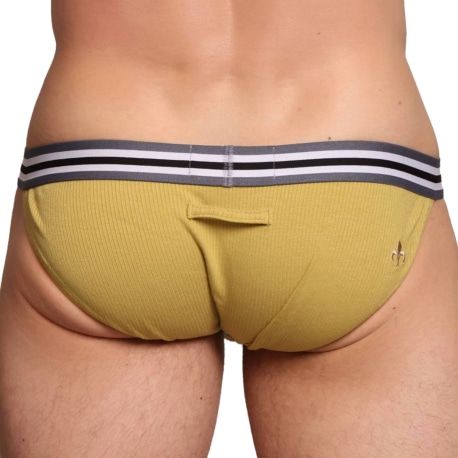 Marcuse Marche Briefs - Yellow Green