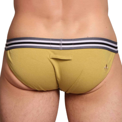 Slip Marche Vert Jaune Marcuse