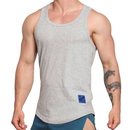 Marcuse Monsieur Tank Top - Heather Grey
