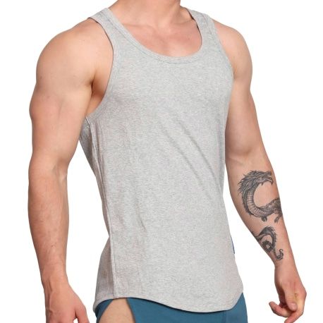 Marcuse Monsieur Tank Top - Heather Grey