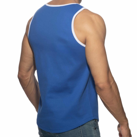 Addicted Rib AD Tank Top - Royal