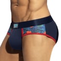 ES Collection Slip Flowers & Flowers Bleu Marine