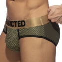 Addicted Luxury Swimderwear Briefs - Khaki