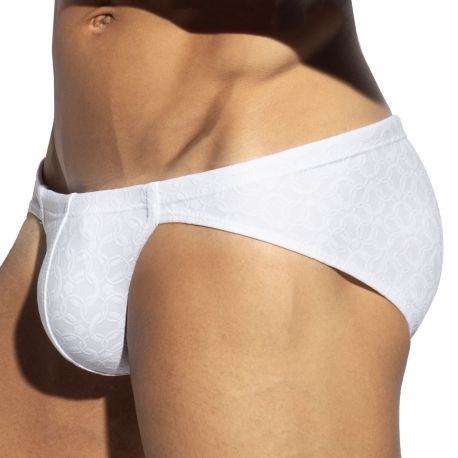 ES Collection Slip de Bain Bikini White Dreams Blanc