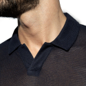 ES Collection Avant-garde Polo Shirt - Navy