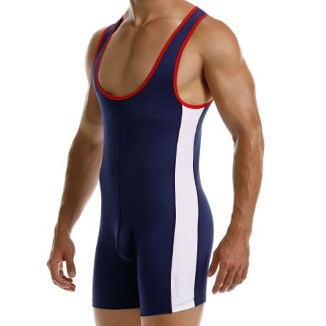 JOR Fighter Bodysuit - Navy