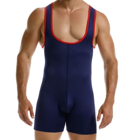 JOR Fighter Bodysuit - Navy