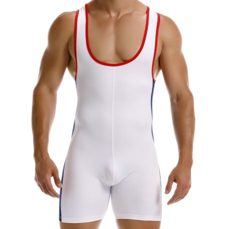 JOR Fighter Bodysuit - White