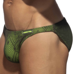 Slip de Bain Bikini Agadir Addicted Kaki