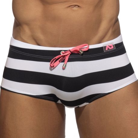 Addicted Shorty de Bain Sailor Noir - Blanc