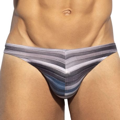 ES Collection Wetlands Bikini Briefs - Charcoal