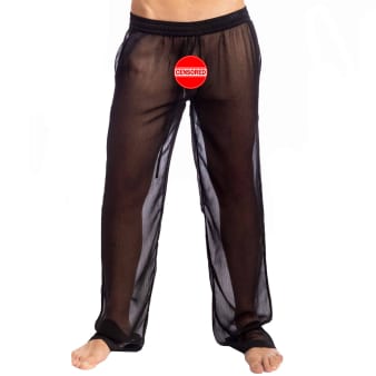 Pantalon Lounge Chantilly Noir L'Homme Invisible