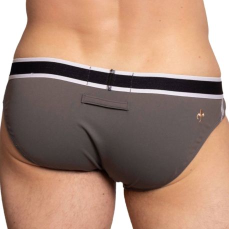 Marcuse Beckett Briefs - Charcoal