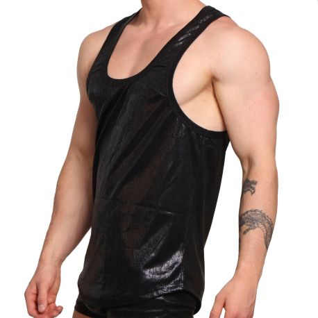 Marcuse Midnight Tank Top - Black