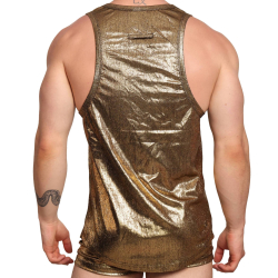 Marcuse Midnight Tank Top - Gold