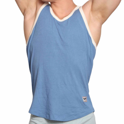 Marcuse Sexercise Tank Top - Blue