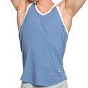 Marcuse Sexercise Tank Top - Blue