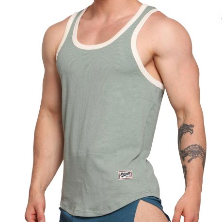 Marcuse Sexercise Tank Top - Sage