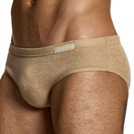 Modus Vivendi Mohair Briefs - Camel